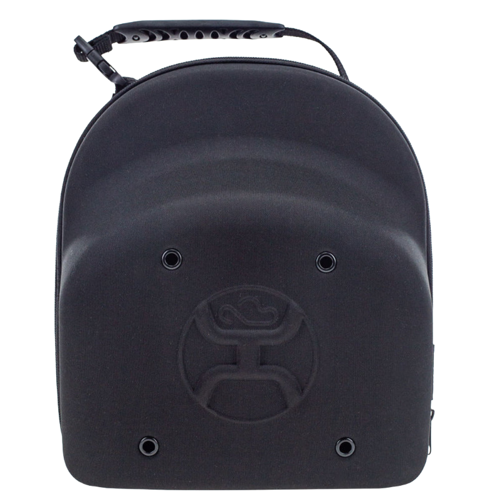 Hooey Black w/ Rodeo Pattern Interior Large Cap Carrier CC010