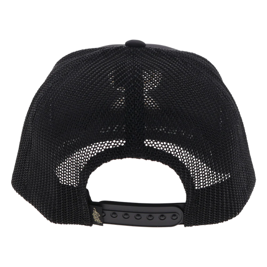 Hooey Men's "Sterling" 6-Panel Black & Tan Cap 2506T-BKTN