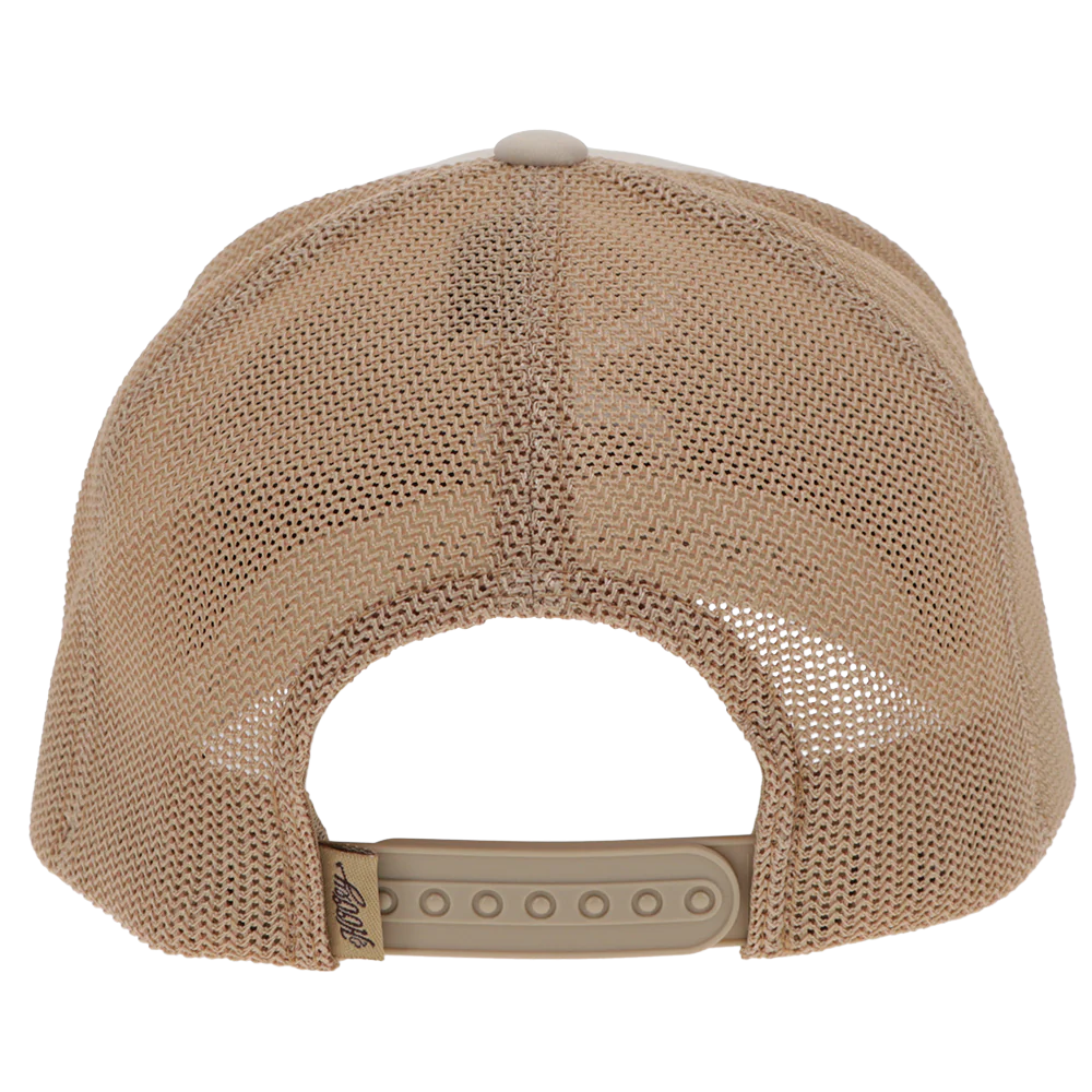 Hooey Men's 'Sterling' Tan With Black & White Logo Trucker Cap 2506T-TN