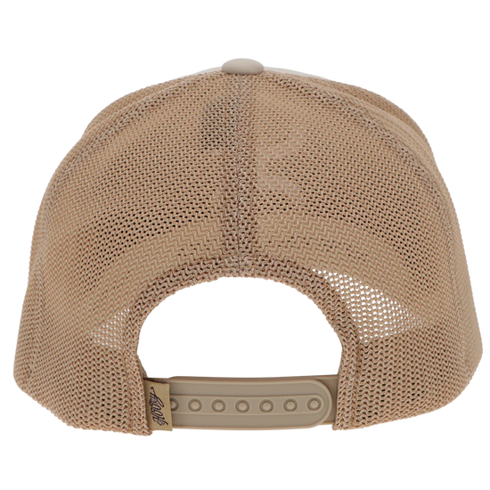 Hooey Men's 'Sterling' Tan With Black & White Logo Trucker Cap 2506T-TN