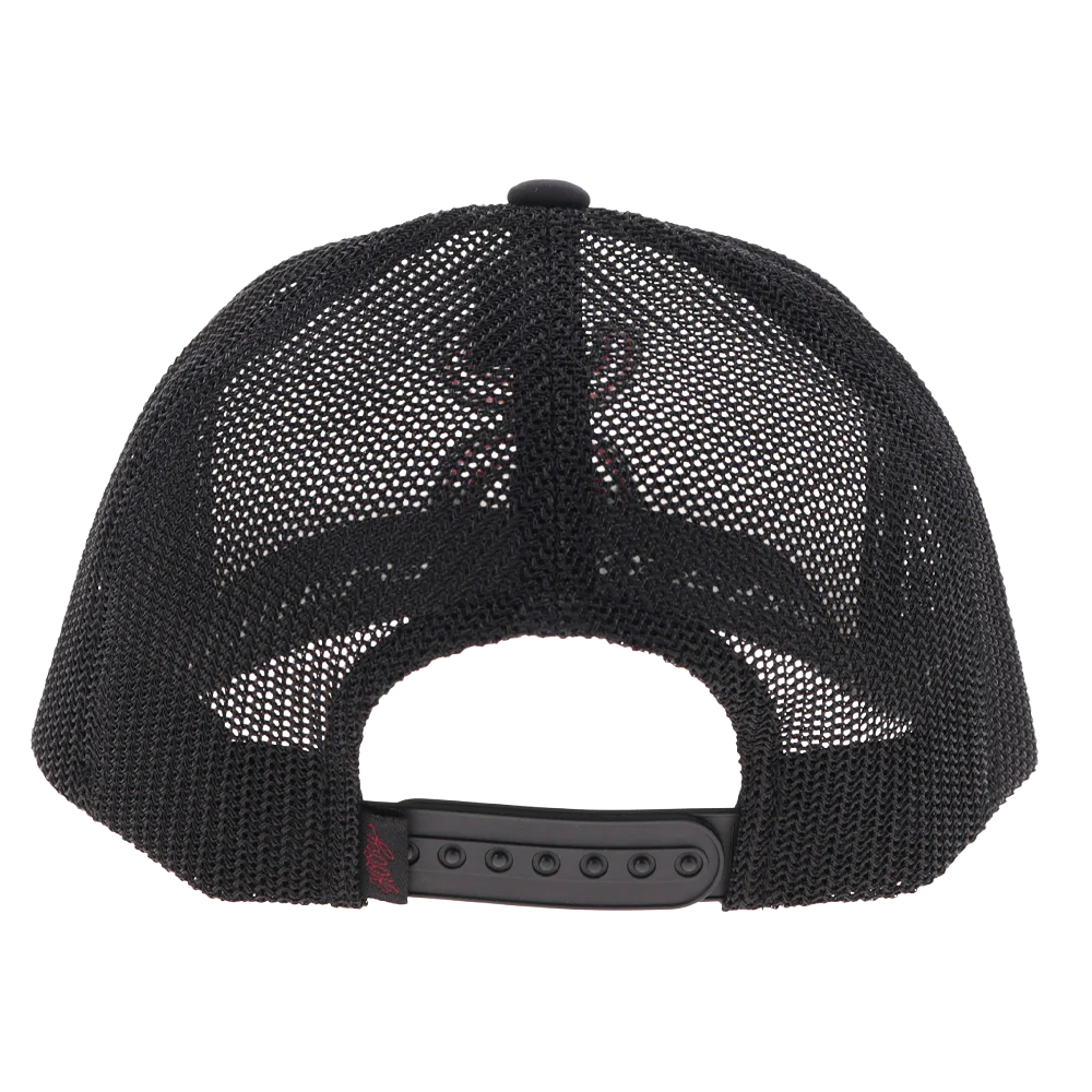 Hooey Men's "Sterling" 6-Panel White & Black Cap 2506T-WHBK