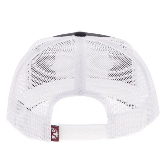 Hooey Men's "Diamond" 6-Panel Black & White Hat 2522T-BKWH