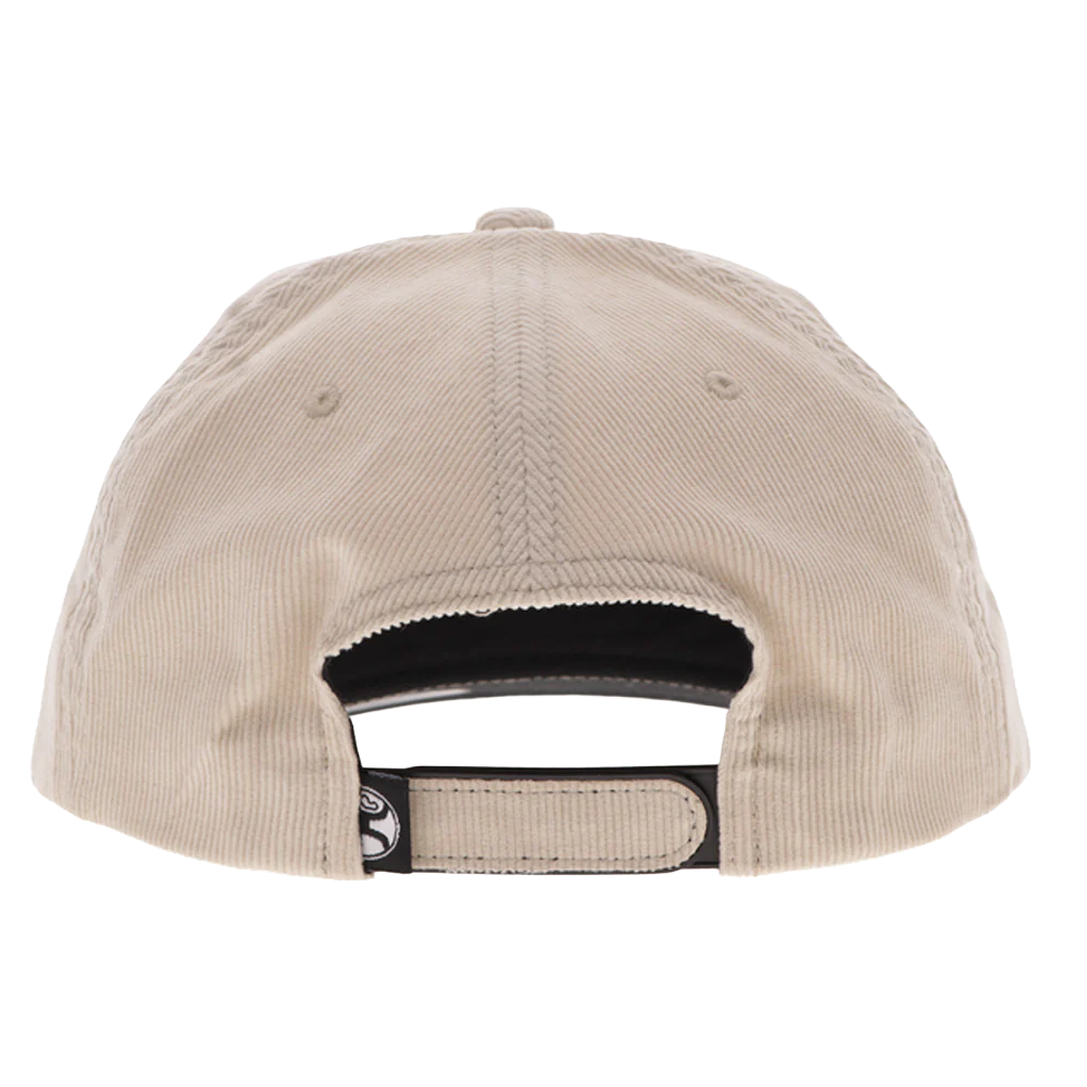Hooey Men's "OG" 5-Panel Cream Corduroy Cap 2560T-CR
