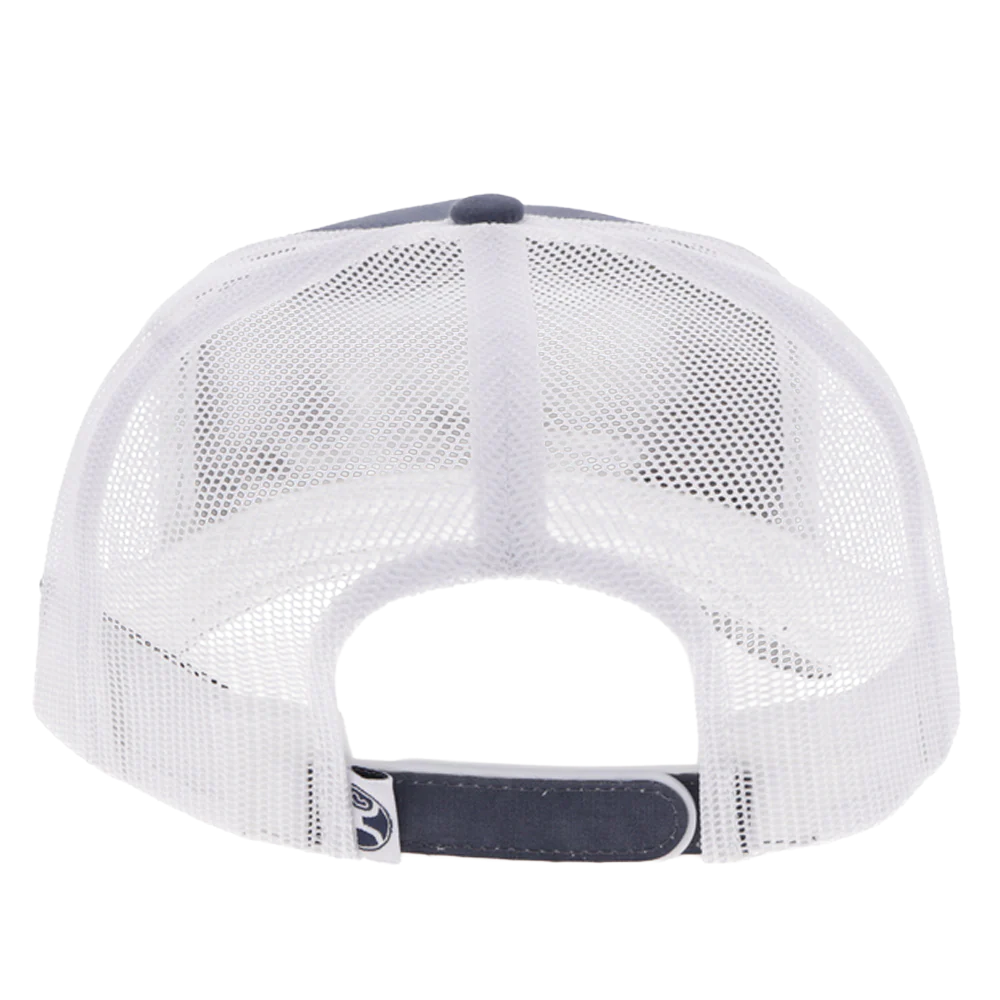 Hooey Men's "OG" 5-Panel Blue & White Snapback Cap 2560T-BLWH