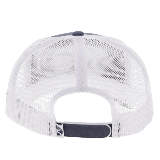 Hooey Men's "OG" 5-Panel Blue & White Snapback Cap 2560T-BLWH