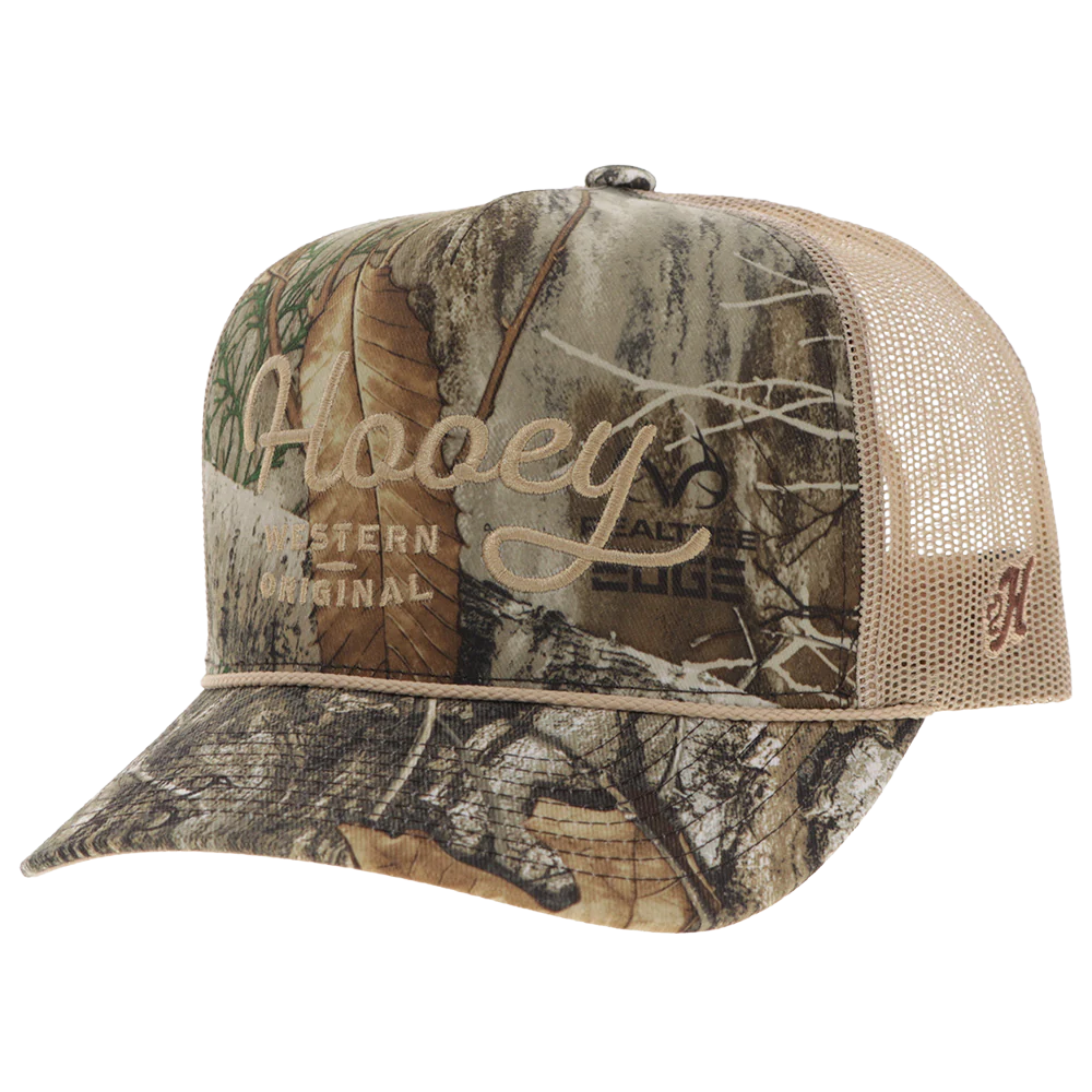 Hooey Men's OG Camo Tan Western Trucker Cap 2560T-CATN