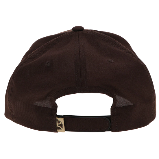 Hooey Men's "Wild Ride" 5-Panel Brown Snapback Cap 2569T-BR