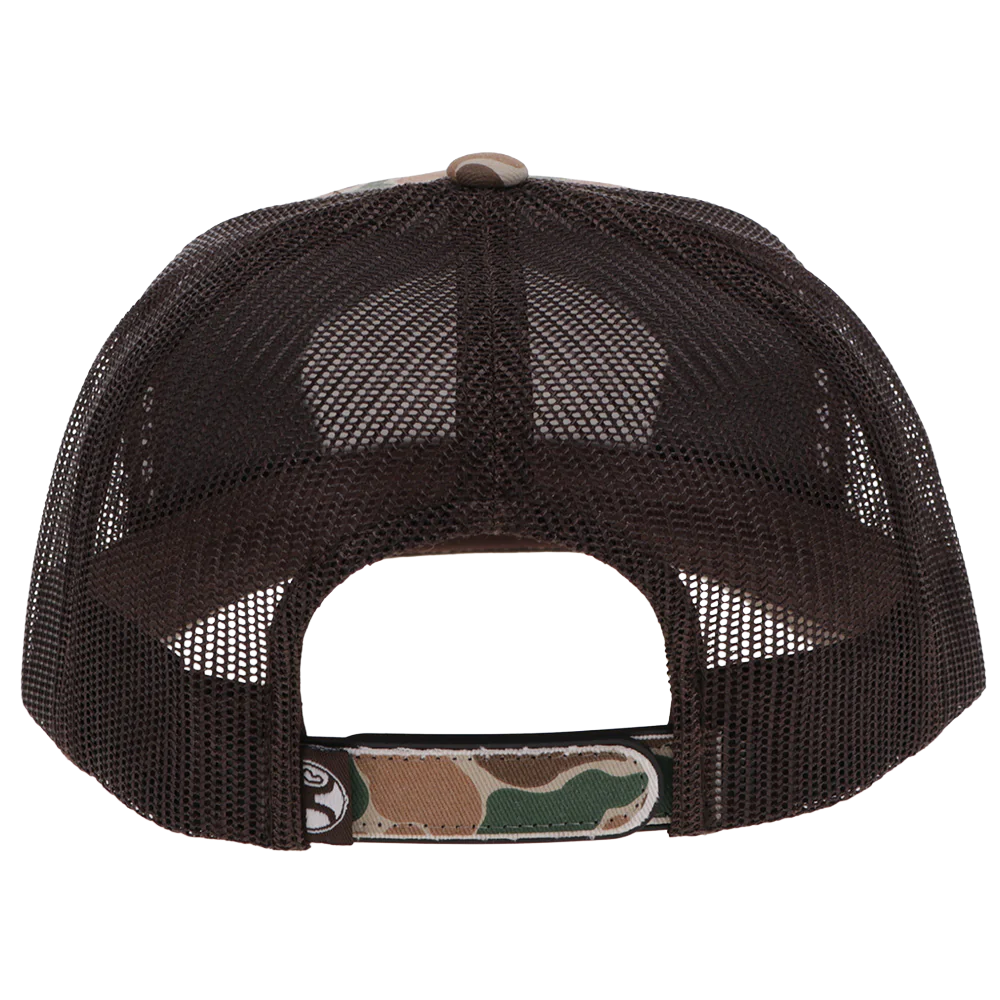 Hooey Men's "Outfitters" Camo Brown Snapback Cap 6026T-CABR