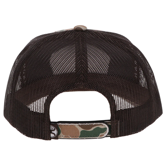 Hooey Men's "Outfitters" Camo Brown Snapback Cap 6026T-CABR