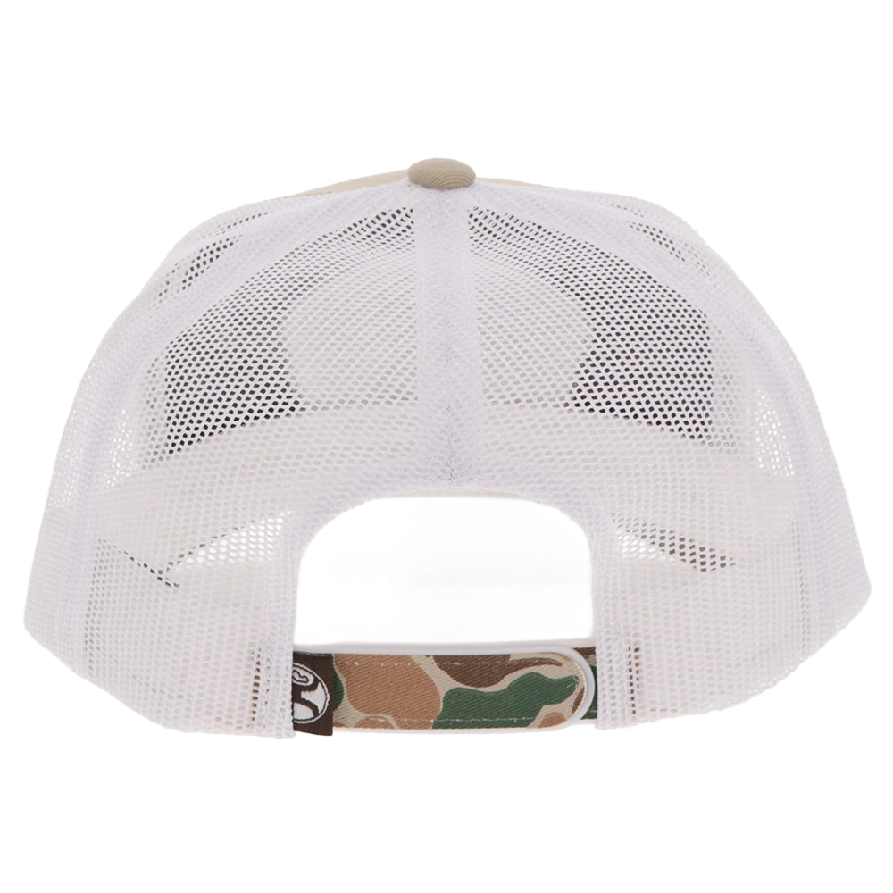 Hooey Men's "Outfitters" Tan & White Snapback Cap 6026T-TNWH