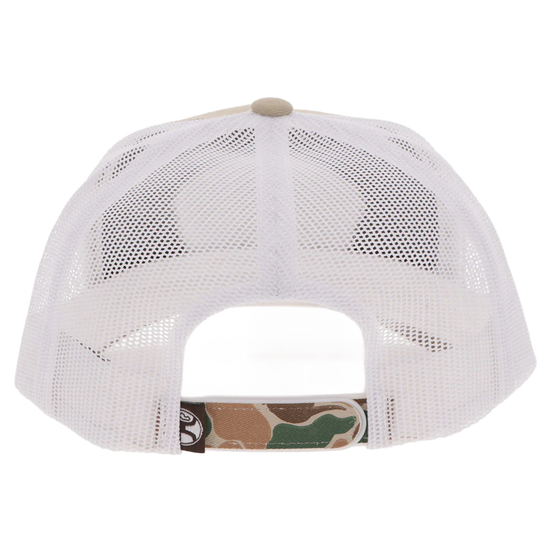 Hooey Men's "Outfitters" Tan & White Snapback Cap 6026T-TNWH