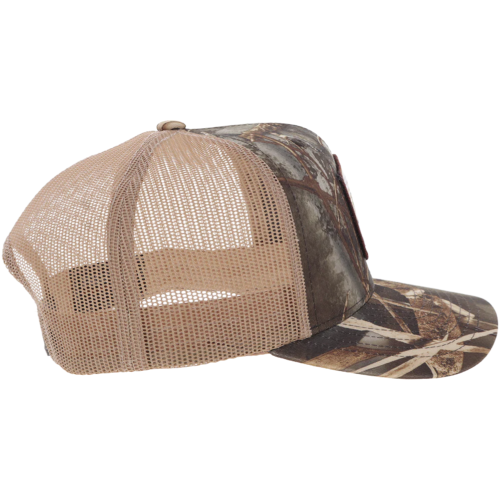 Hooey Men's Remi RealTree Max 7 Camo & Tan Trucker Cap 6034T-CATN