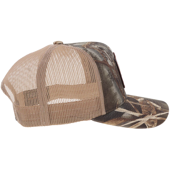 Hooey Men's Remi RealTree Max 7 Camo & Tan Trucker Cap 6034T-CATN