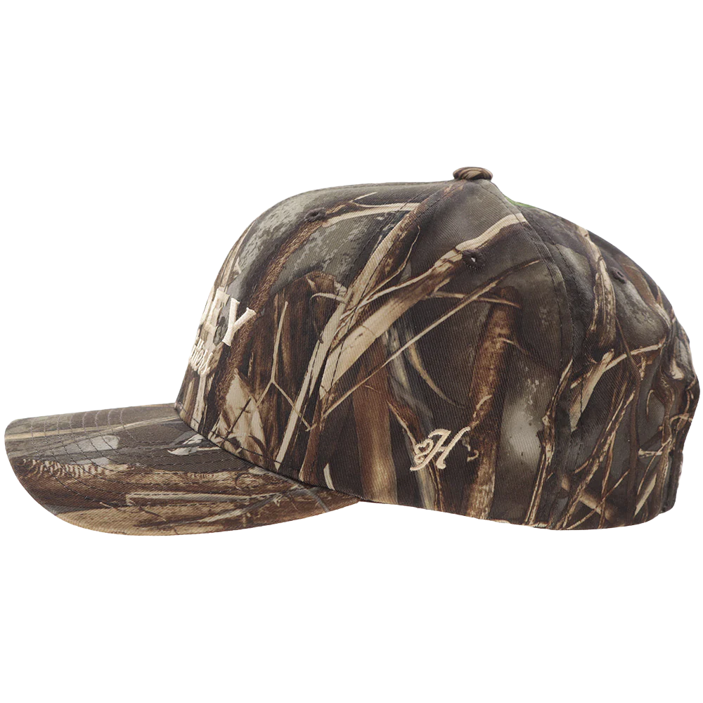 Hooey Men's Outfitters Original RealTree Max 7 Camo & Tan Cap 6035T-CA