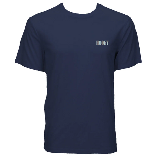 Hooey Men's "Wild Ride" Logo Navy Blue Graphic T-Shirt HT1911NV