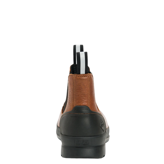 Muck Men's Chore Farm Caramel Leather Chelsea Boots CCLP901