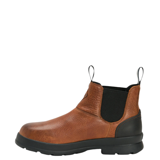 Muck Men's Chore Farm Caramel Leather Chelsea Boots CCLP901
