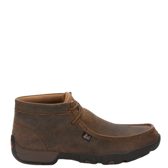 Justin Men's Cappie Dark Brown Work Shoes 232