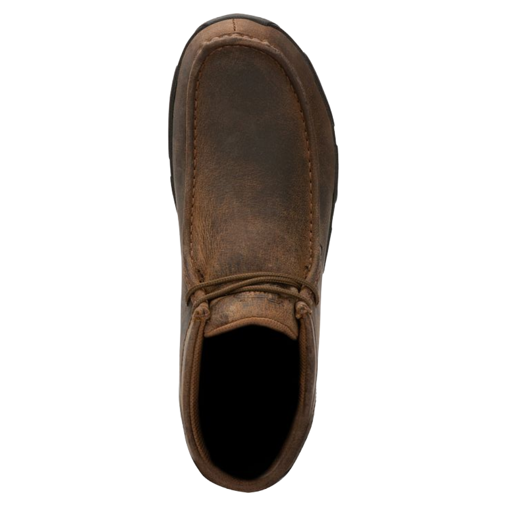 Justin Men's Cappie Dark Brown Work Shoes 232