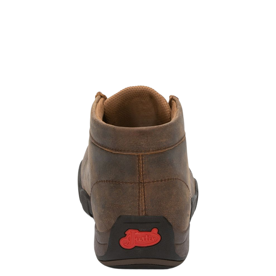 Justin Men's Cappie Dark Brown Work Shoes 232