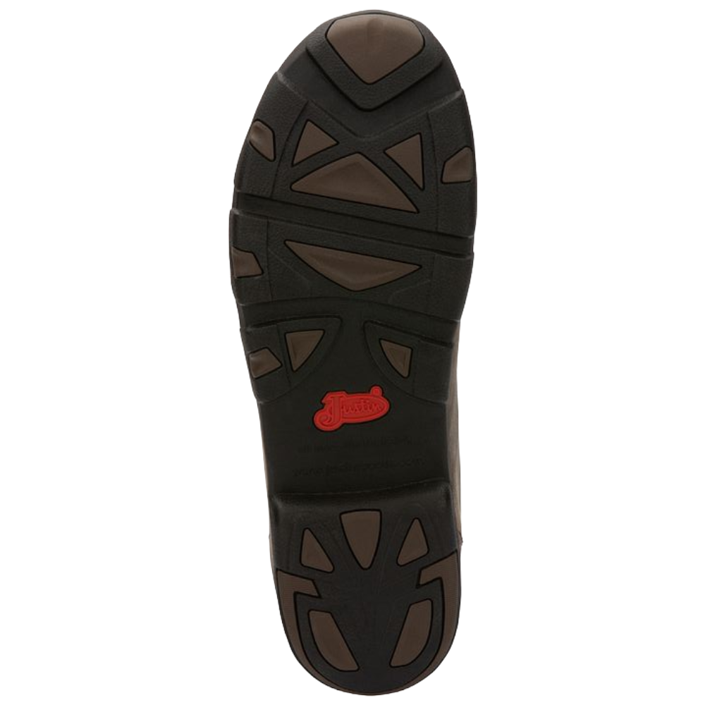 Justin Men's Cappie Dark Brown Work Shoes 232