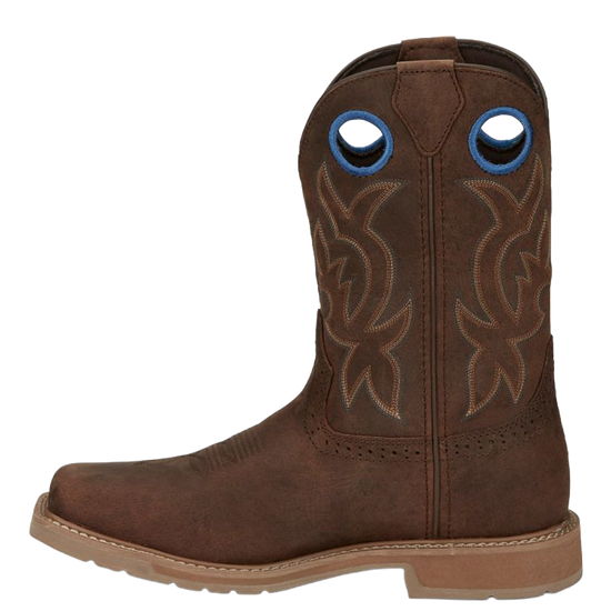 Justin Men's All Around Walnut Brown Waterproof Work Boots SE3114