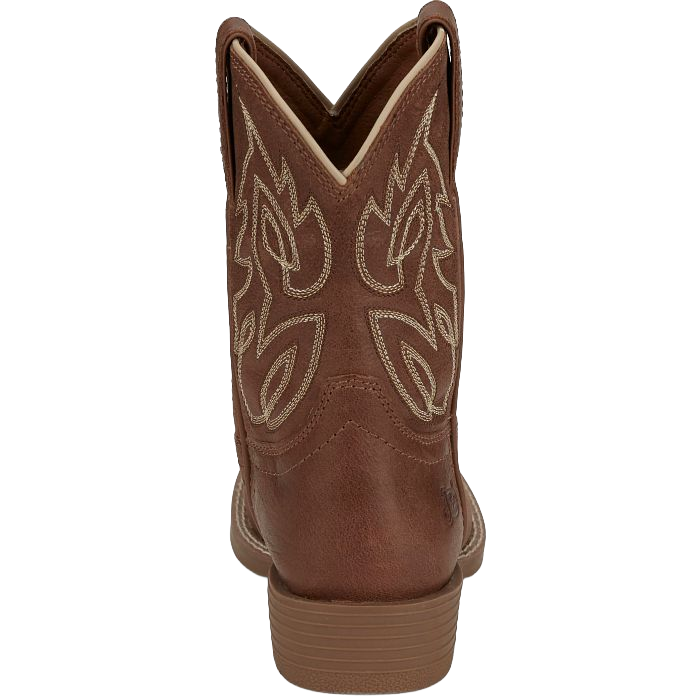 Justin Children's Canter Junior Roasted Cognac Western Boots JK7516