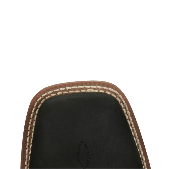 Justin Men's Big News 11" Black Cowhide Western Boots FN7022