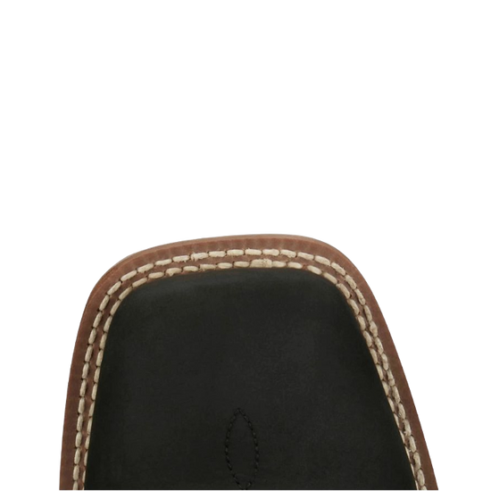 Justin Men's Big News 11" Black Cowhide Western Boots FN7022