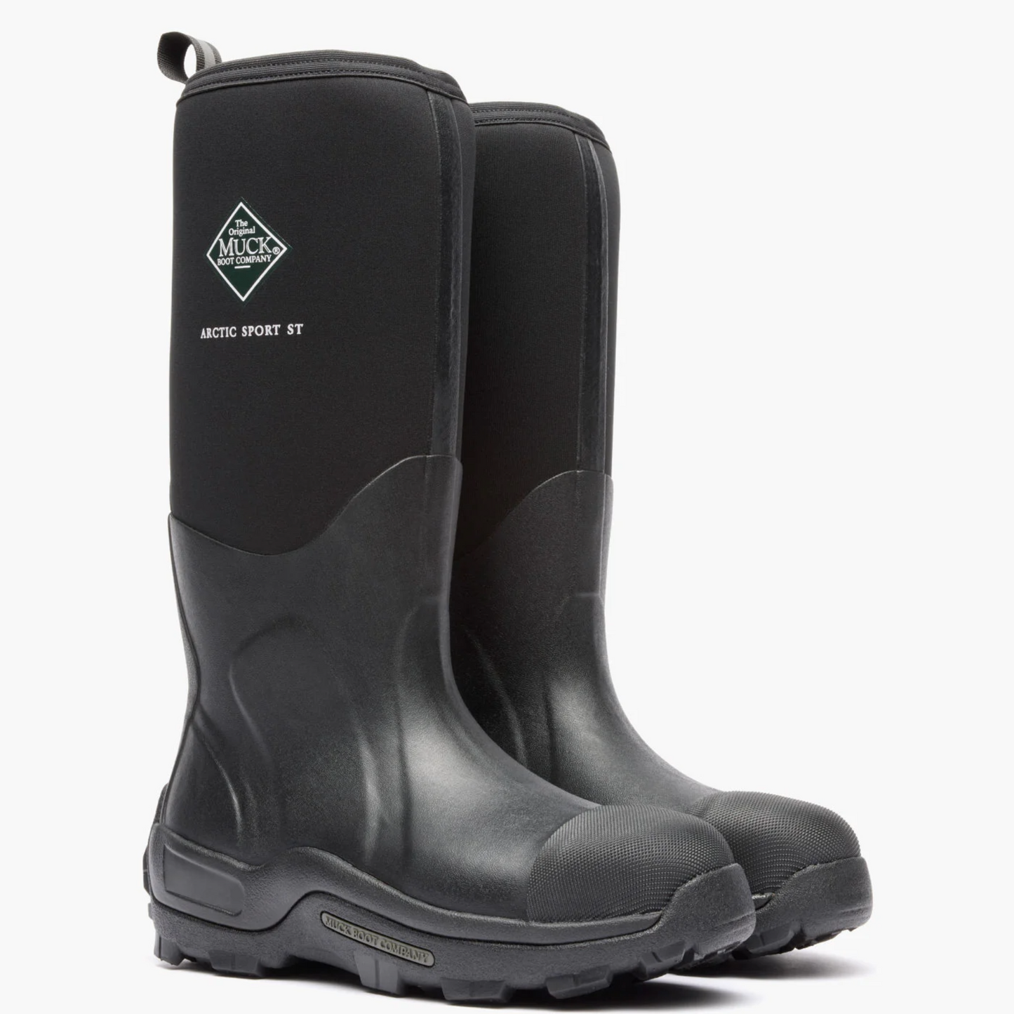 Muck Boot Company Men's Artic Sport Steel Toe Black Boot ASPSTL