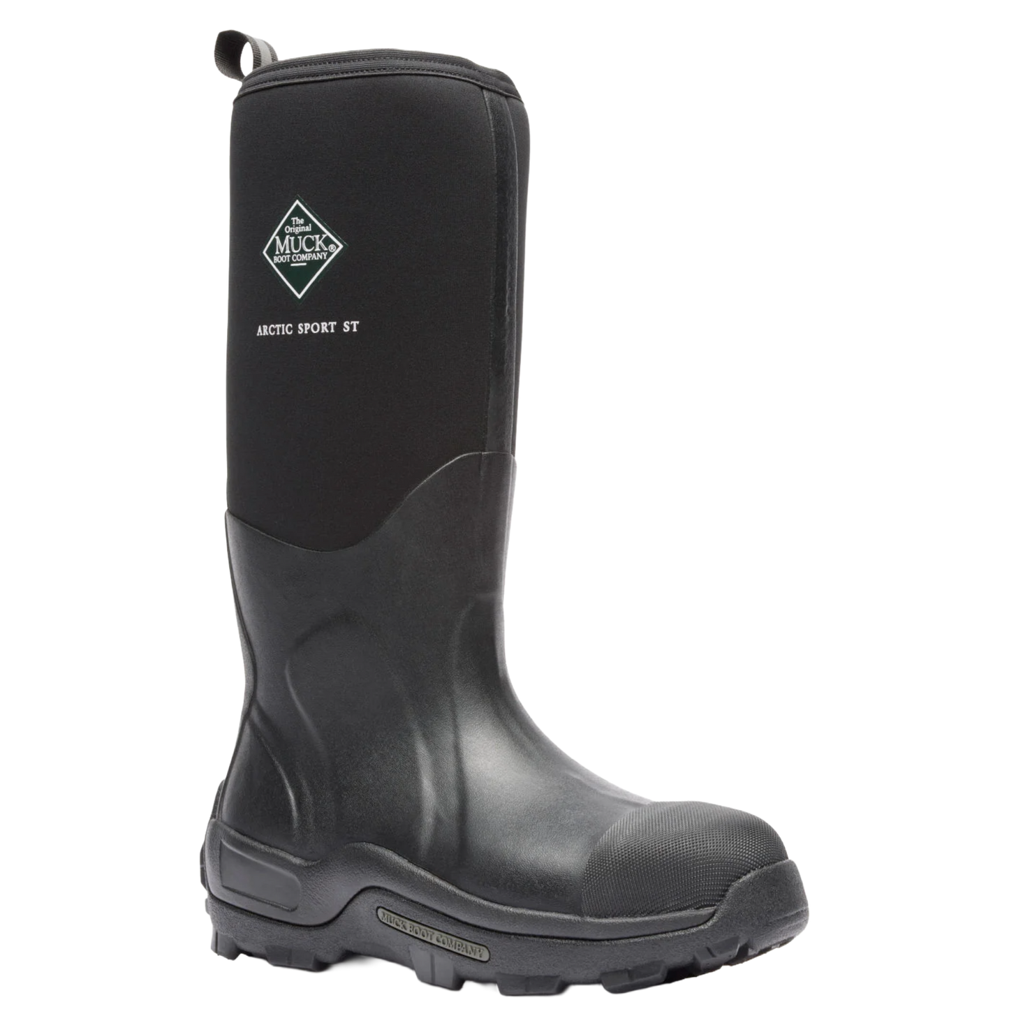 Muck Boot Company Men's Artic Sport Steel Toe Black Boot ASPSTL