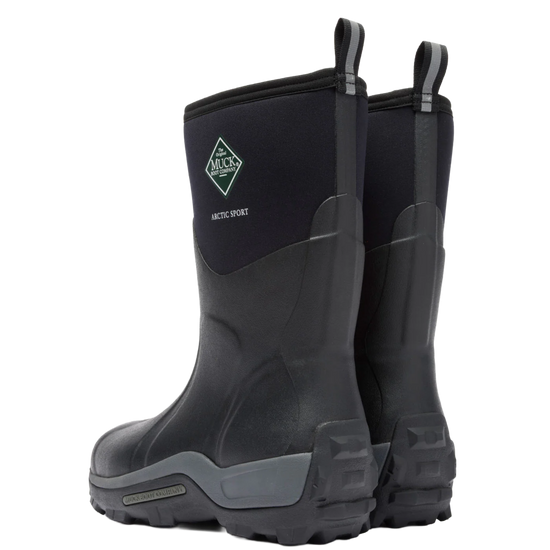 Muck Boot Men's Artic Sport Black Midi Boot ASM000A