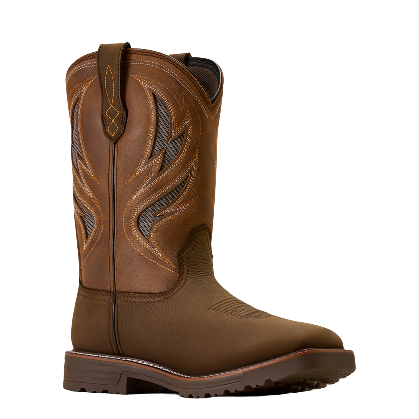 Ariat Men's Activator VentTEK Waterproof Dark Brown Work Boot 10061120