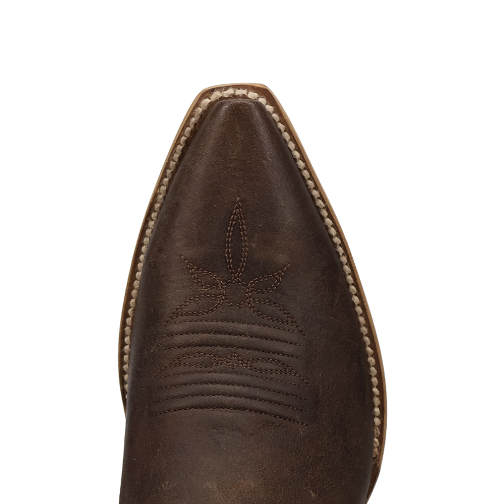 Dan Post Ladies Prairie Dancer Brown Leather Tall Western Boot DP7103