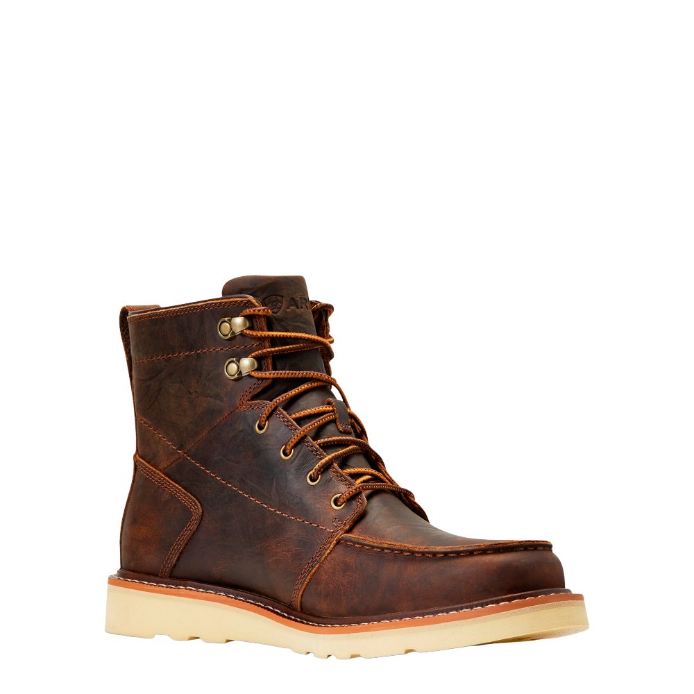 Ariat Men's Recon Barn Brown Round Toe Lace Up Boot 10040294