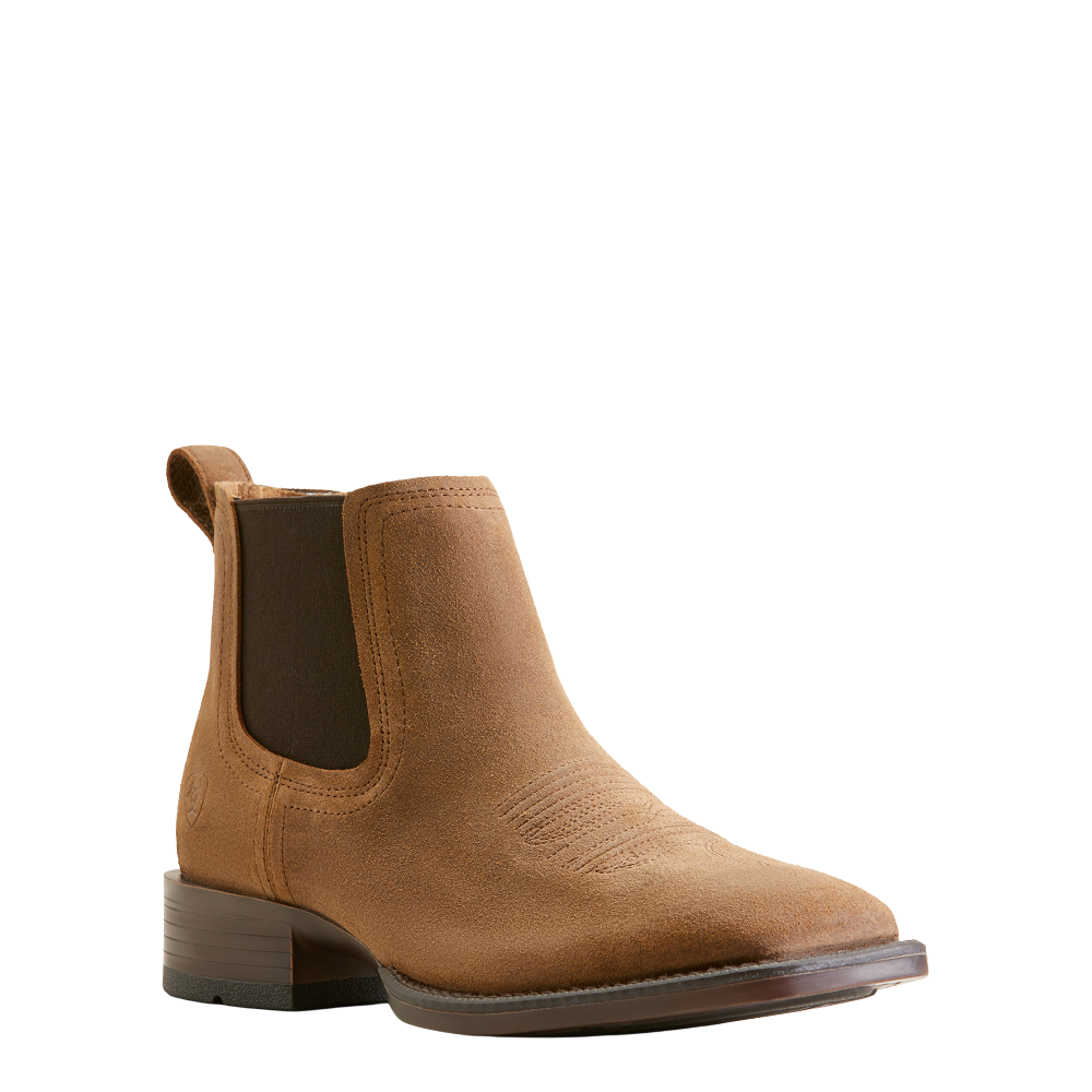 Ariat Men's Booker Ultra Adobe Mocha Western Boot 10053842