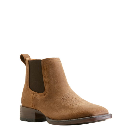 Ariat Men's Booker Ultra Adobe Mocha Western Boot 10053842