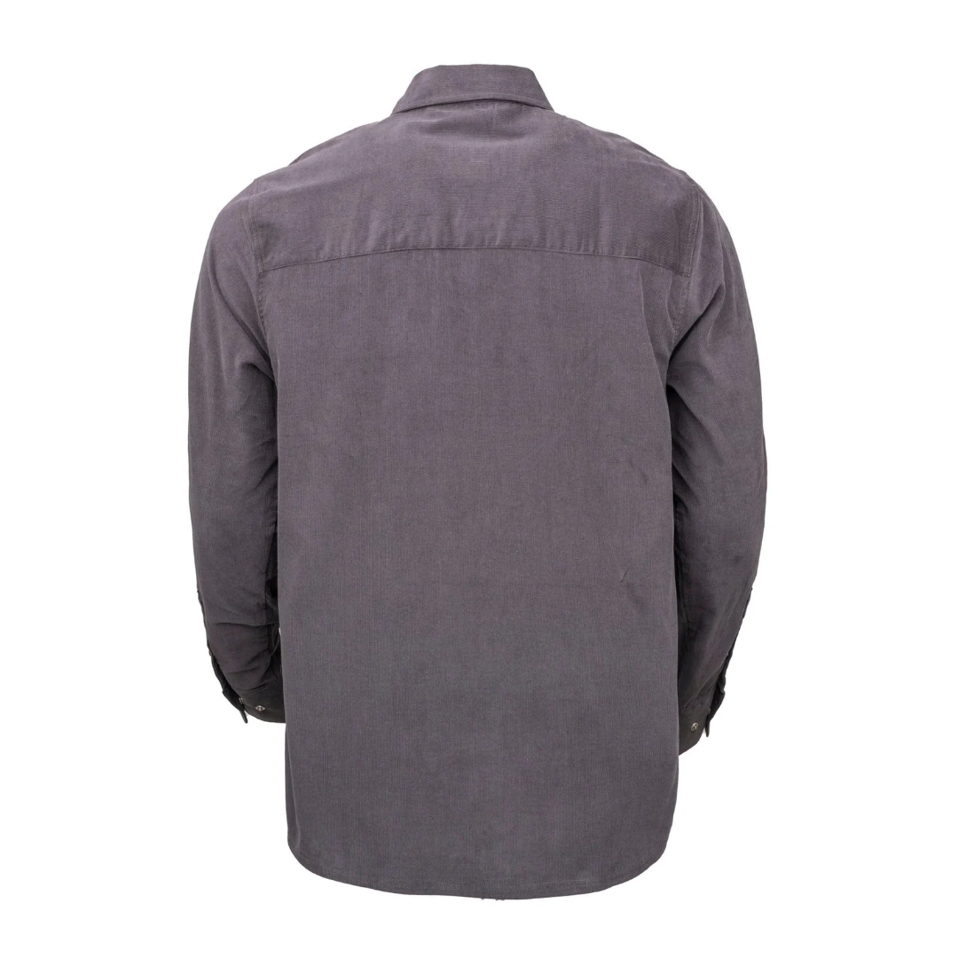 Outback Trading Men's Bryce Charcoal Snap Shirt 40259-CHR