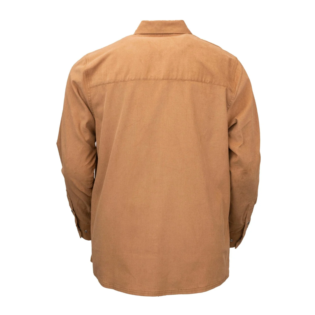 Outback Trading Men's Bryce Khaki Snap Shirt 40259-KKI