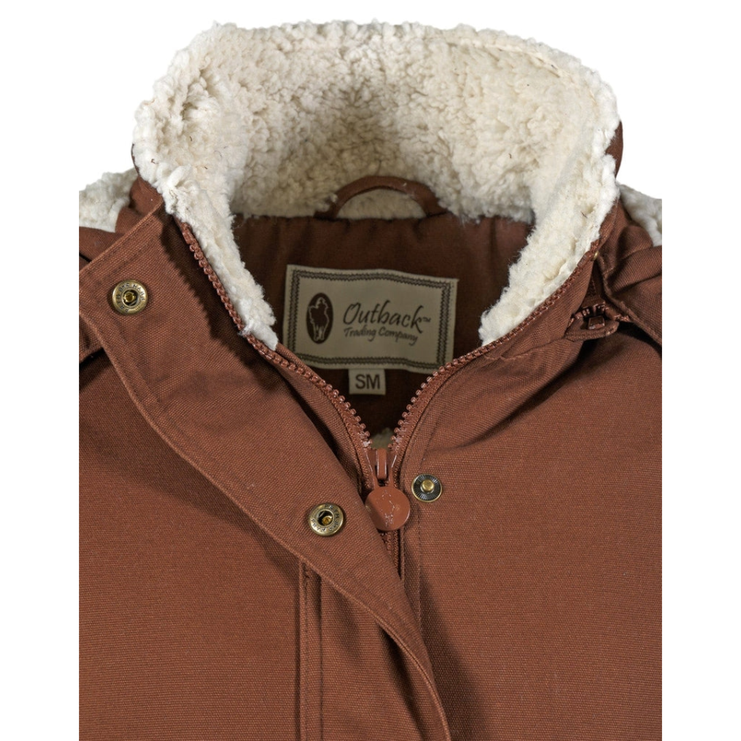 Outback Trading Ladies Juniper Brown Jacket 29694-BRN