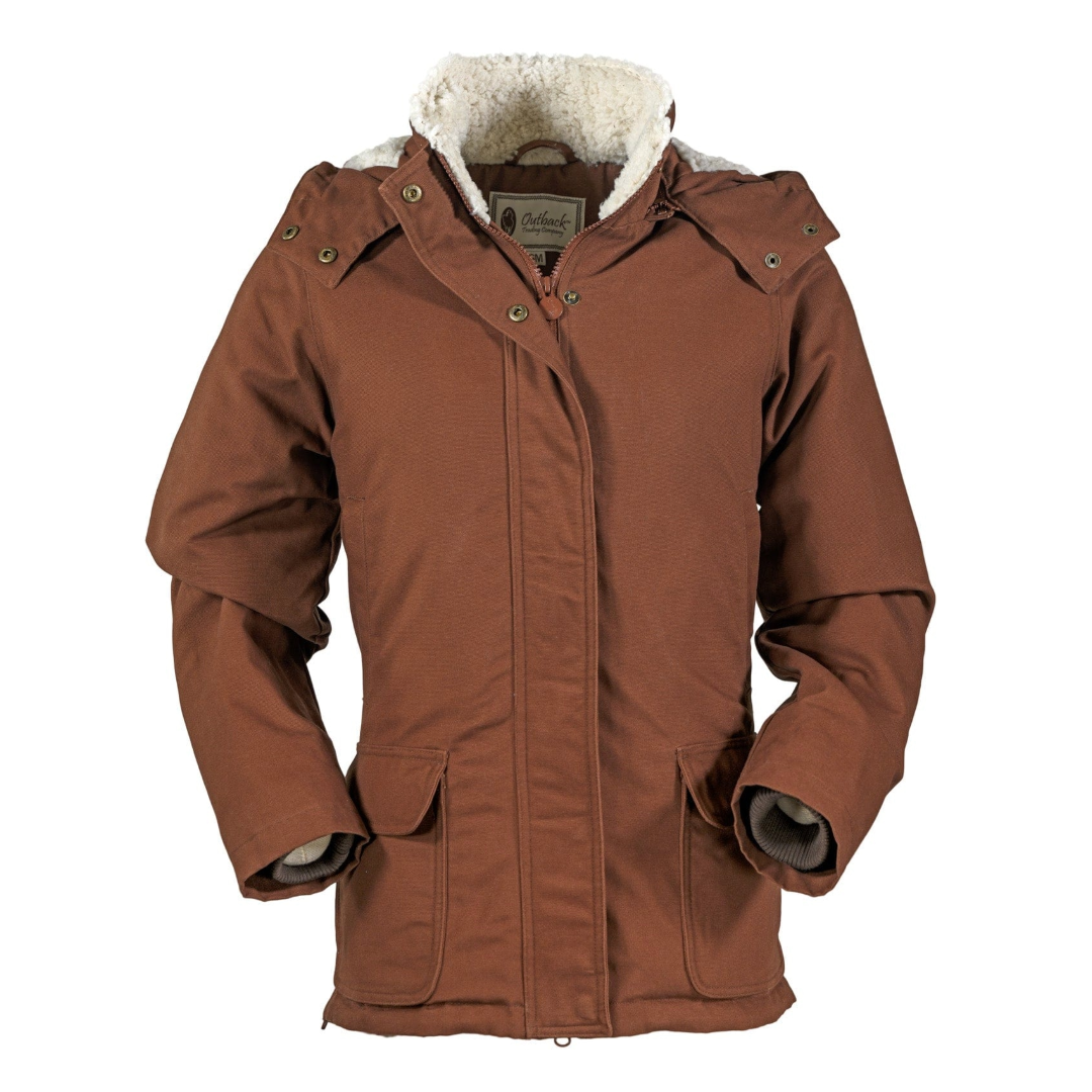 Outback Trading Ladies Juniper Brown Jacket 29694-BRN