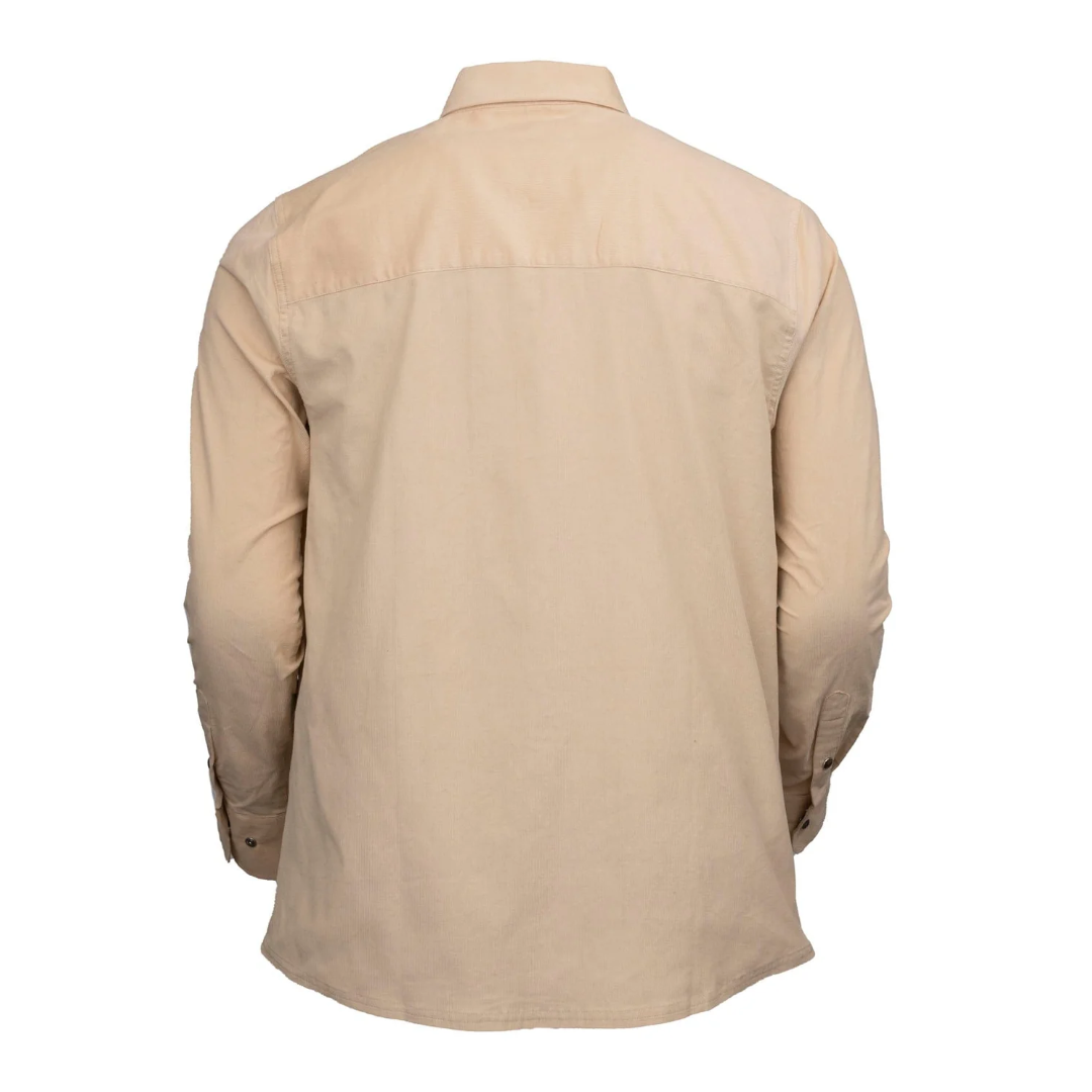 Outback Trading Men's Bryce Tan Snap Shirt 40259-TAN