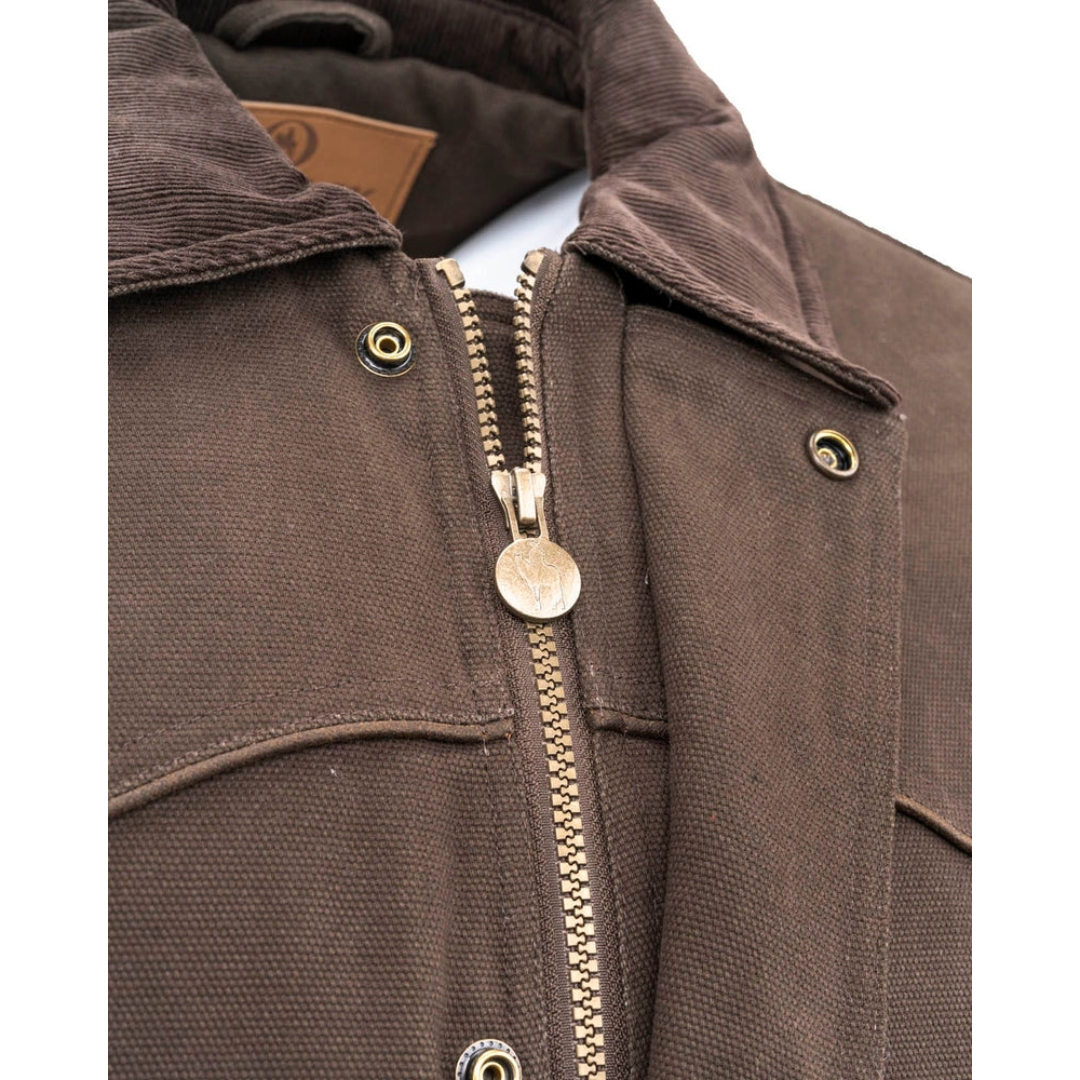 Outback Trading Company Men's Cattlemen Brown Jacket 29757-BRN