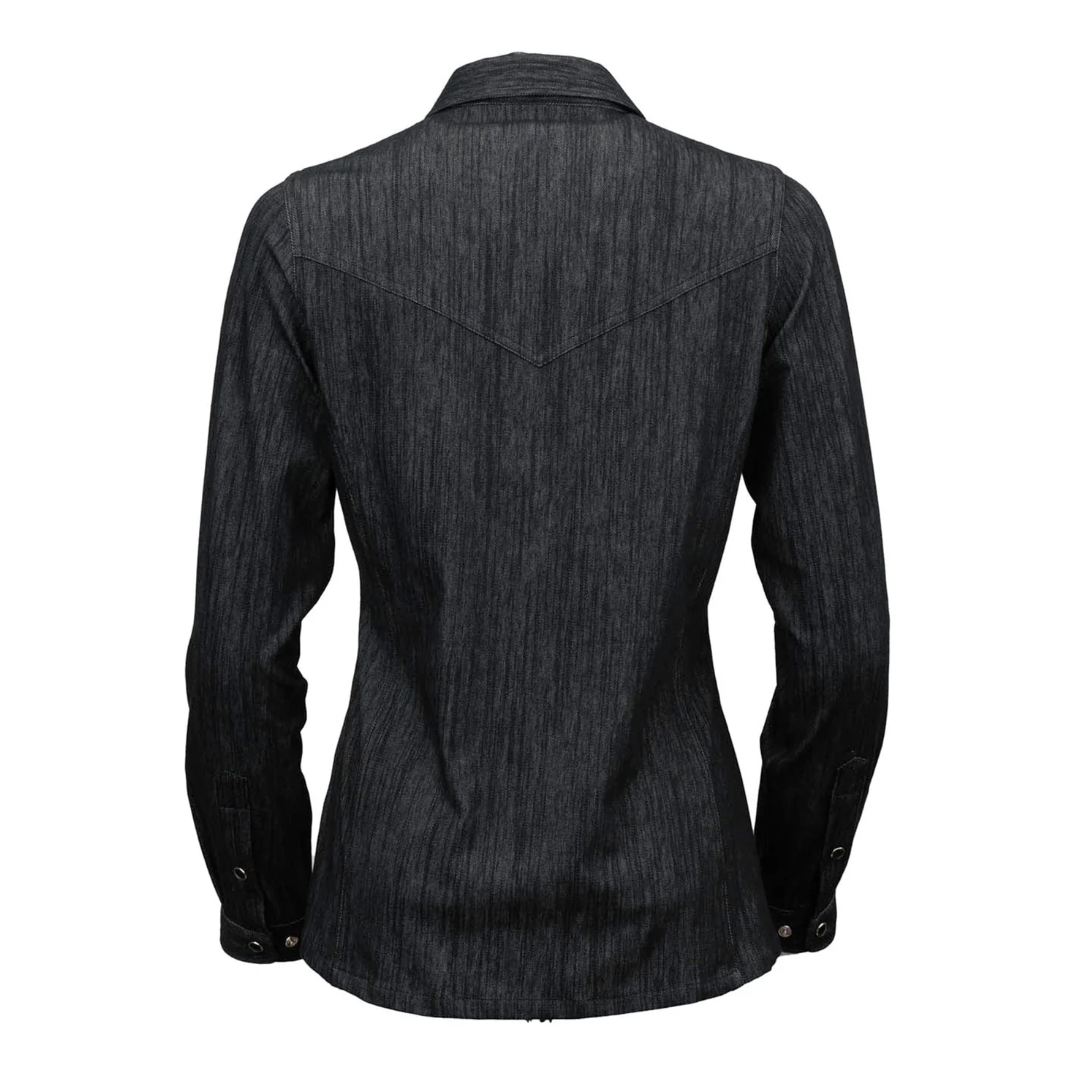 Outback Trading Ladies Kat Black Snap Shirt 42246-BLK