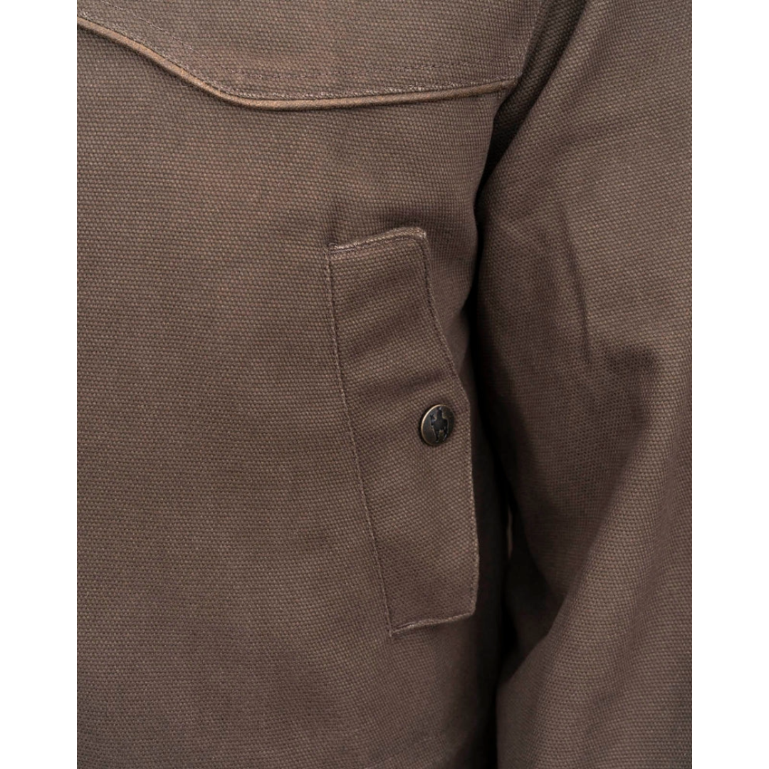 Outback Trading Company Men's Cattlemen Brown Jacket 29757-BRN