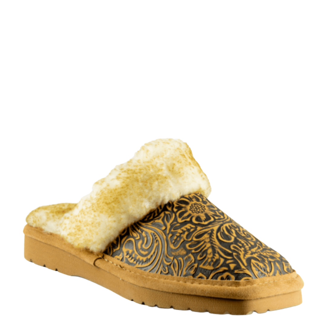 Ariat Ladies Brown Jackie Exotic Embossed Slippers AR3796-200