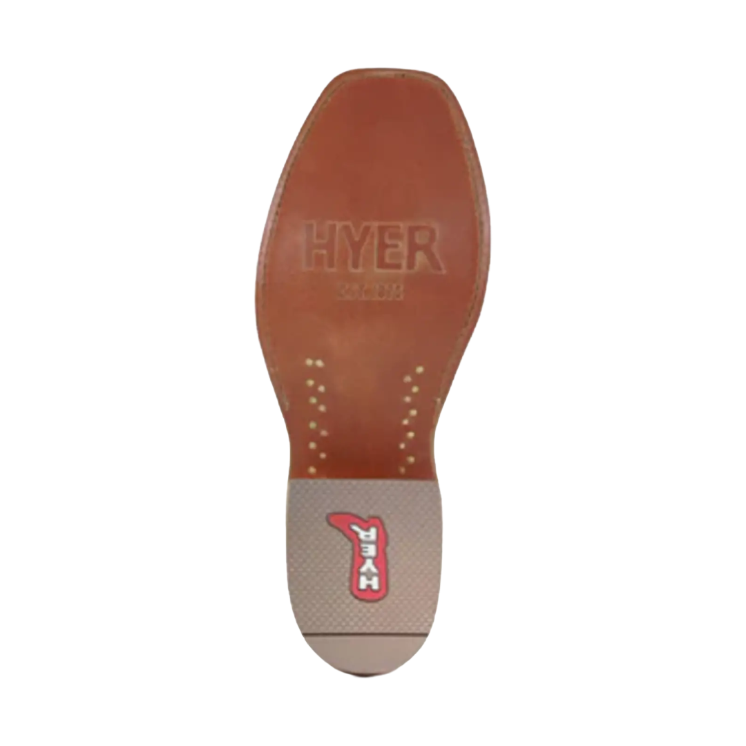 HYER Men's Maize 13" Sunrise Retan Cutter Toe Western Boot HM12010
