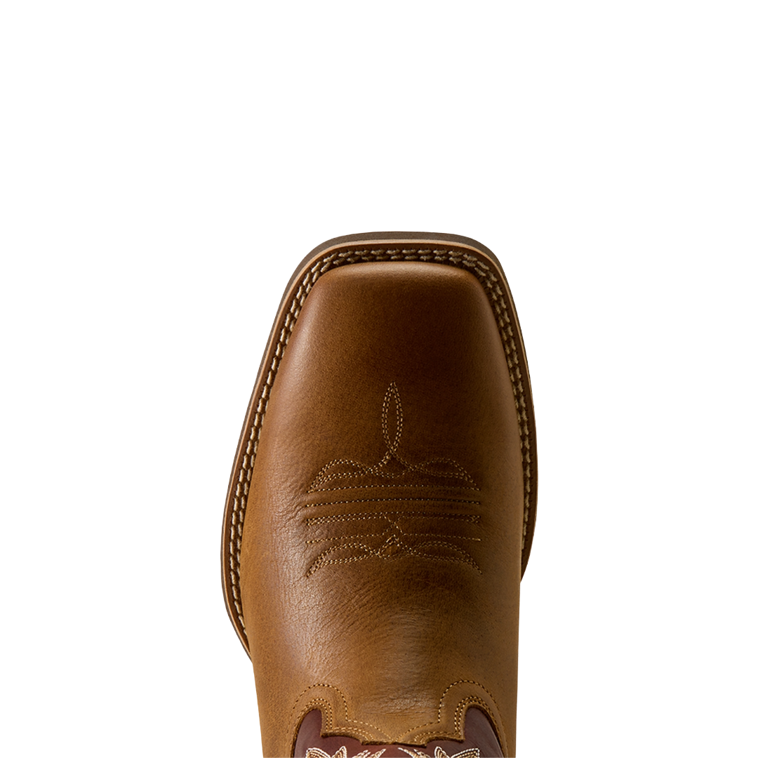 Ariat Men's Sport Colter Sorrel Crunch Wide Square Toe Western Boot 10080268