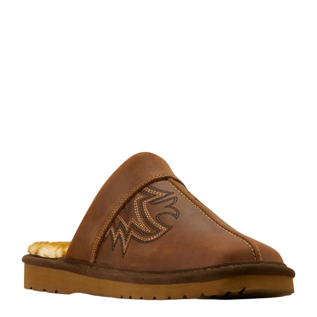 Ariat Men's Chocolate Brown Silversmith Exotic Slipper AR4423-220
