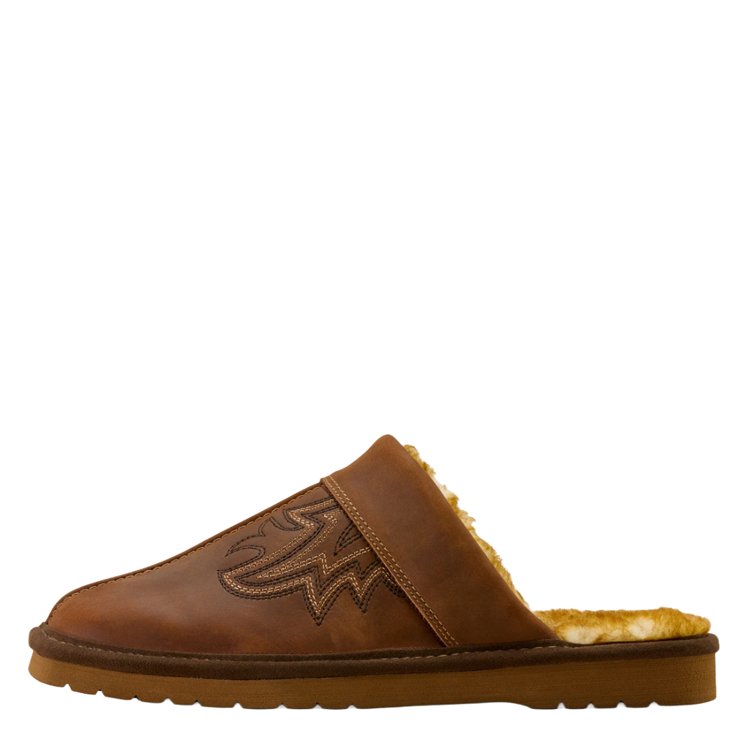 Ariat Men's Chocolate Brown Silversmith Exotic Slipper AR4423-220